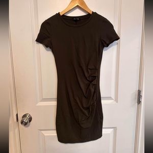 🤍5 for $50🤍 Olive bodycon tee shirt dress